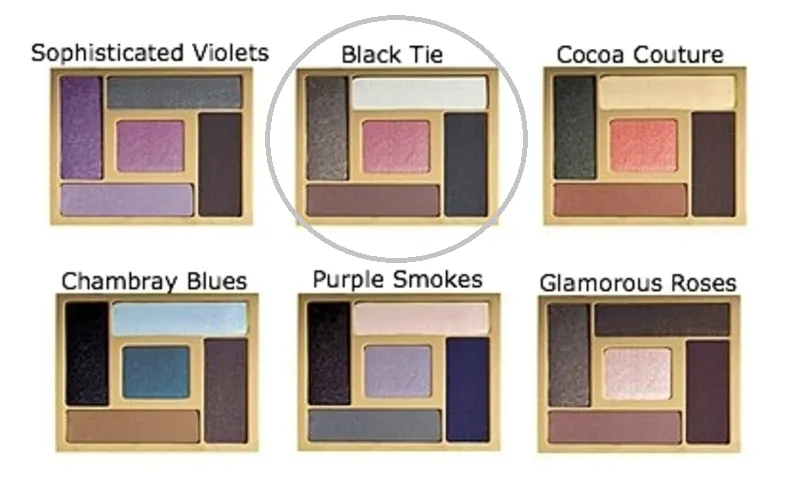 Avon Luxe Black Tie Eyeshadow Palette