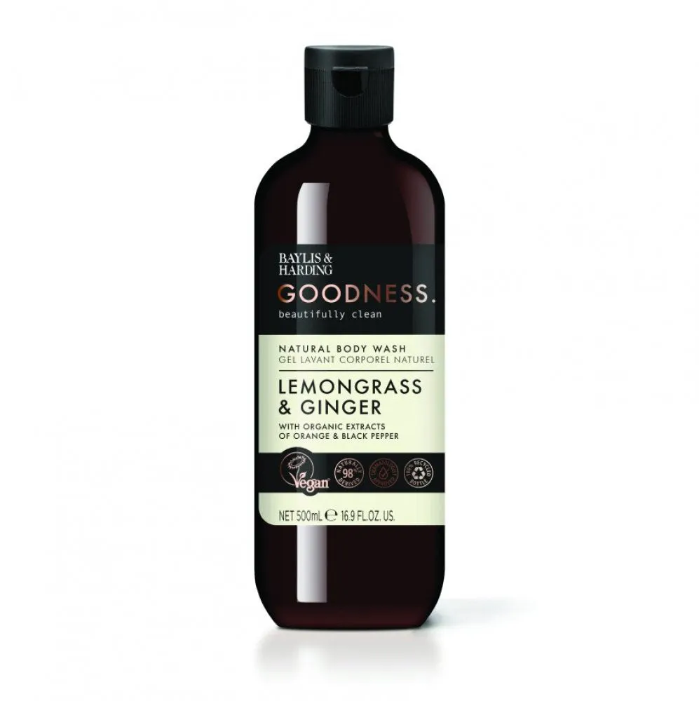 Baylis & Harding Goodness Lemongrass & Ginger, 500ml Body Wash