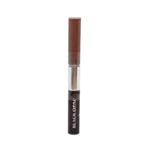 Black Opal Dual Lip Gloss Lipstick - Film Noir