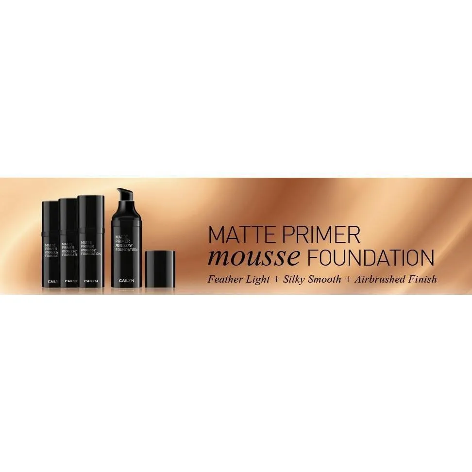 Cailyn Matte Primer Mousse Foundation - Dupion #04