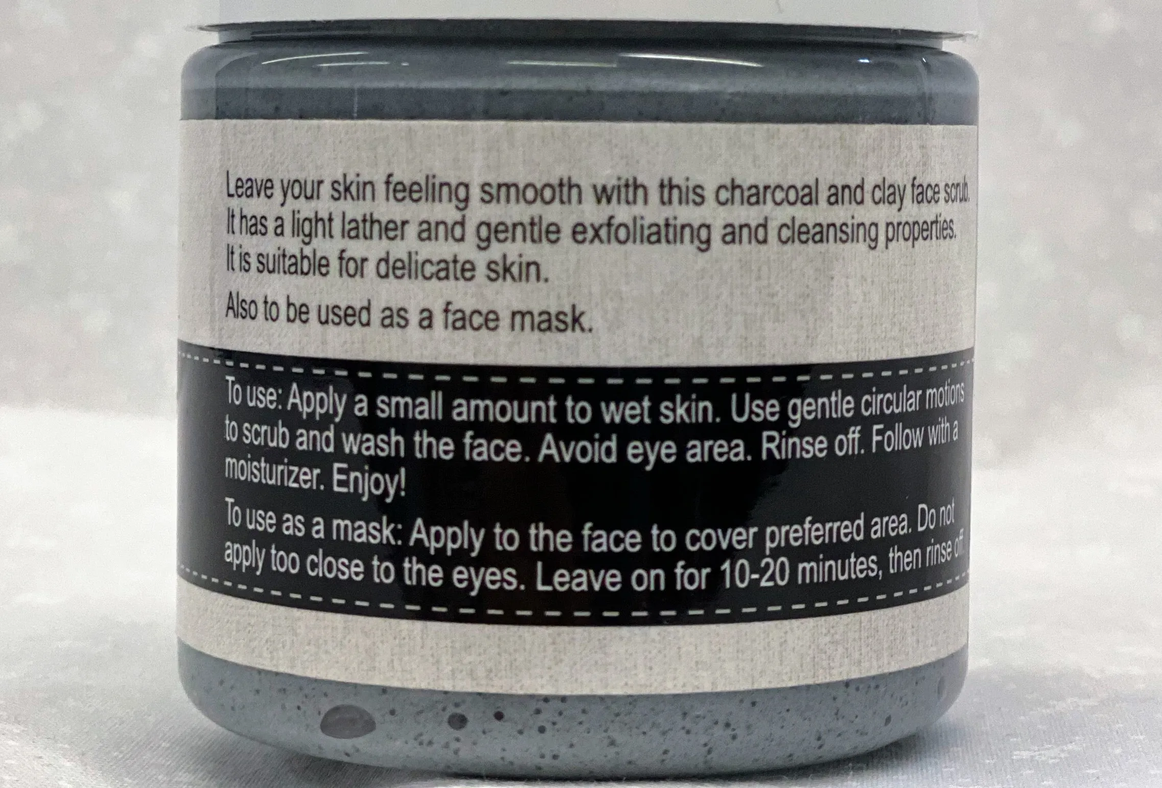 Charcoal Facial Scrub