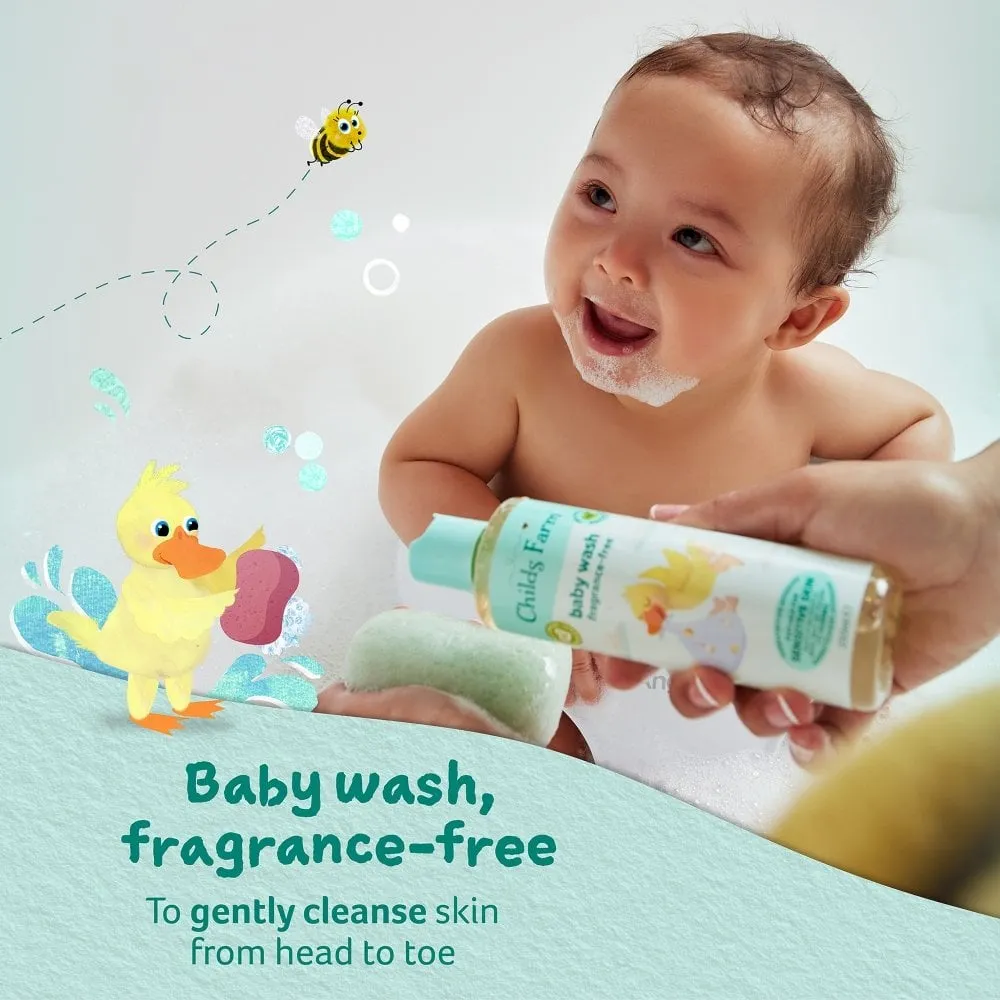 Childs Farm Fragrance-free Baby Wash 250ml