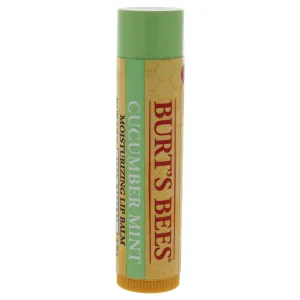 Cucumber Mint Moisturizing Lip Balm by Burts Bees for Women - 0.15 oz Lip Balm