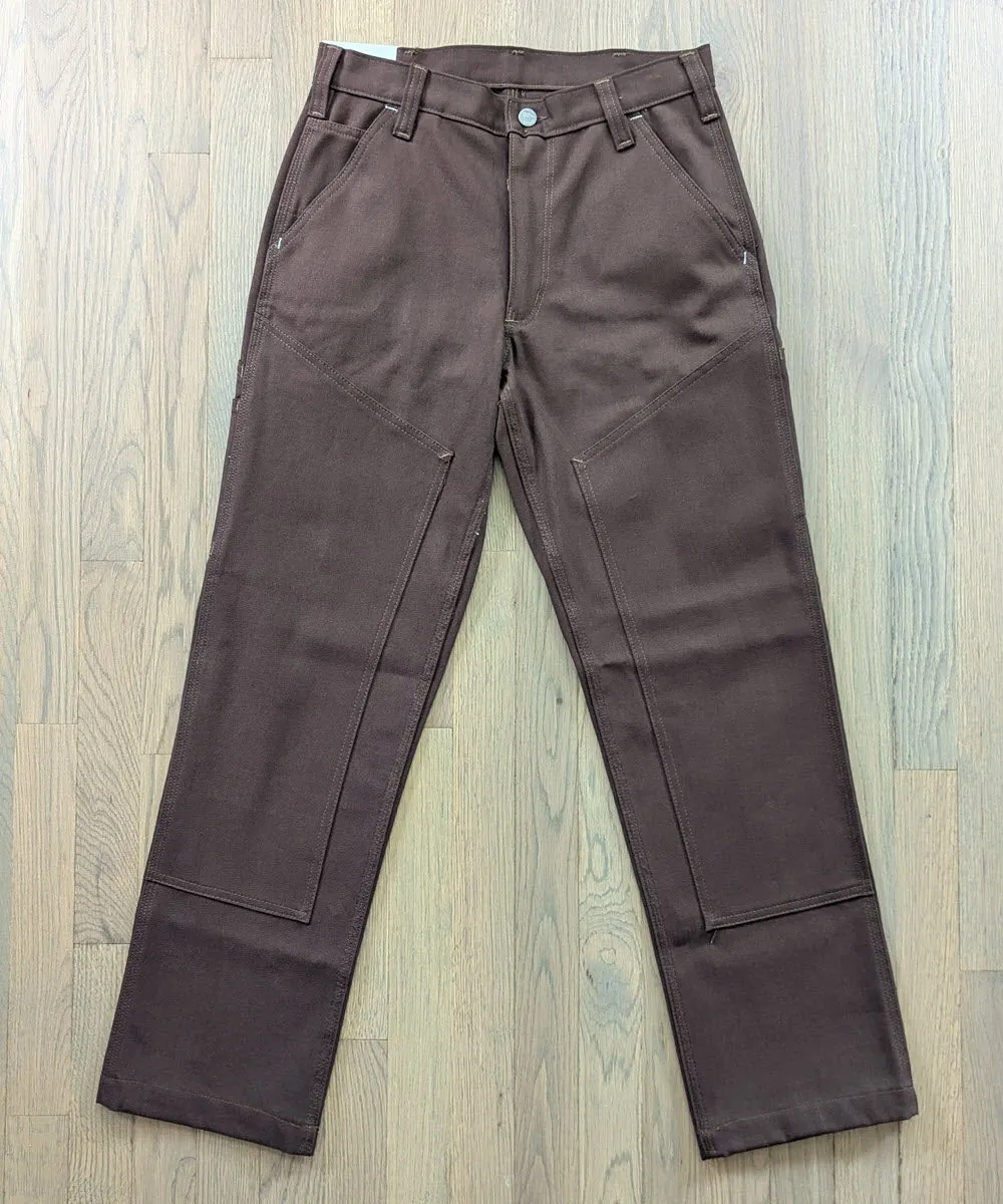 Dave&#39;s New York Foundation Pant (Double Front) - Dark Brown