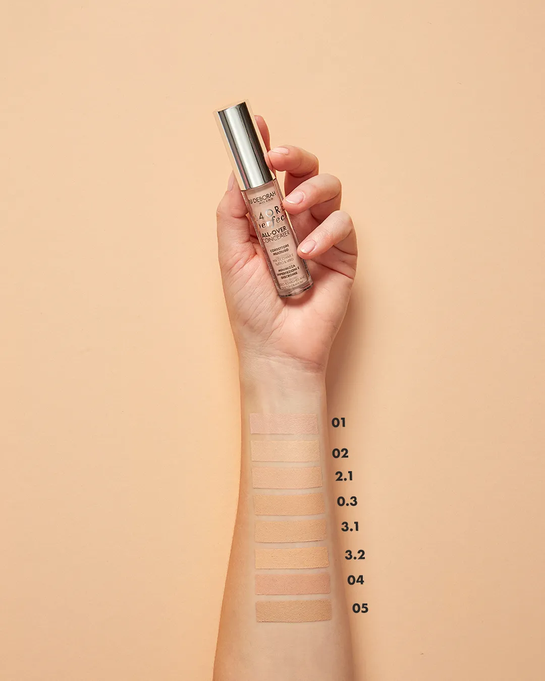 DEBORAH 24ORE PERFECT ALL-OVER CONCEALER - 3 Sand
