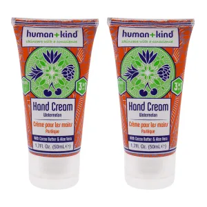 Hand-Elbow-Feet Cream - Watermelon - Pack of 2 by Human Kind for Unisex - 1.7 oz Cream