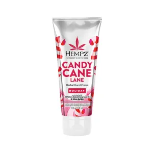Hempz Limited Edition Candy Cane Lane Herbal Hand Cream 3 oz.