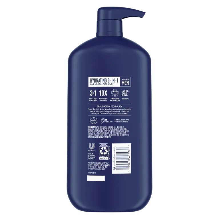 Hydrating 3-in-1 Hair   Body   Face Wash