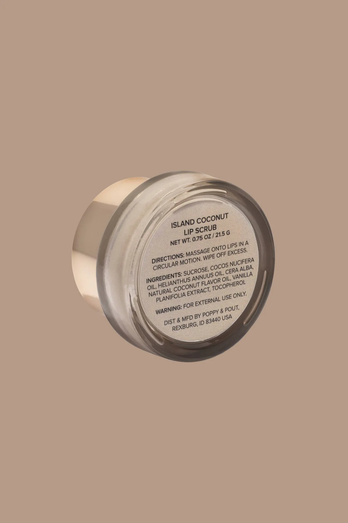 Island Coconut Lip Scrub