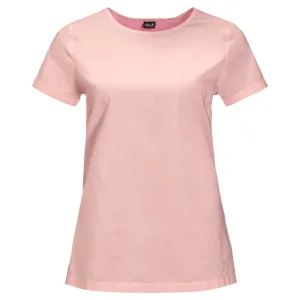 Jack Wolfskin Women&#x27;s Nata River Shortsleeve Blush Pink Stripes | Buy Jack Wolfskin Women&#x27;s Nata River Shortsleeve Blush Pink Stripes here | Outnorth