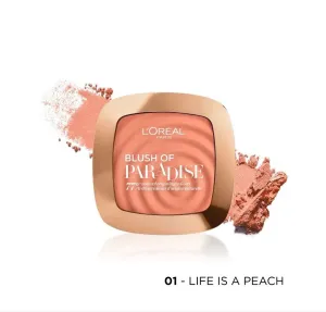 L'Oreal Blush Of Paradise Blusher - 01 Life Is A Peach