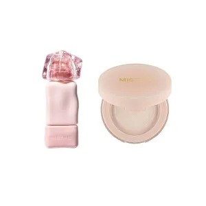 Mistine Velvet Lip Gloss V02 Pink Crush and Loose Finishing Powder