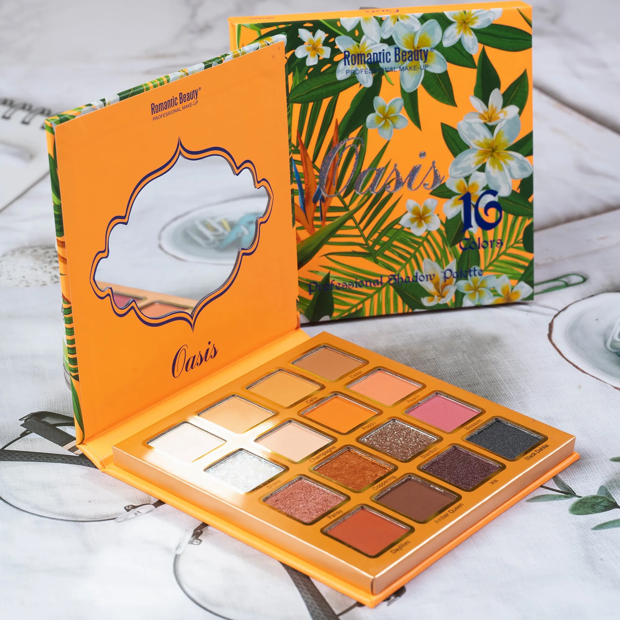 Oasis Eyeshadow Palette - 16 Colors