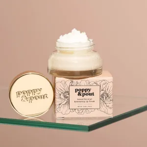 Poppy & Pout Lip Scrub Island Coconut