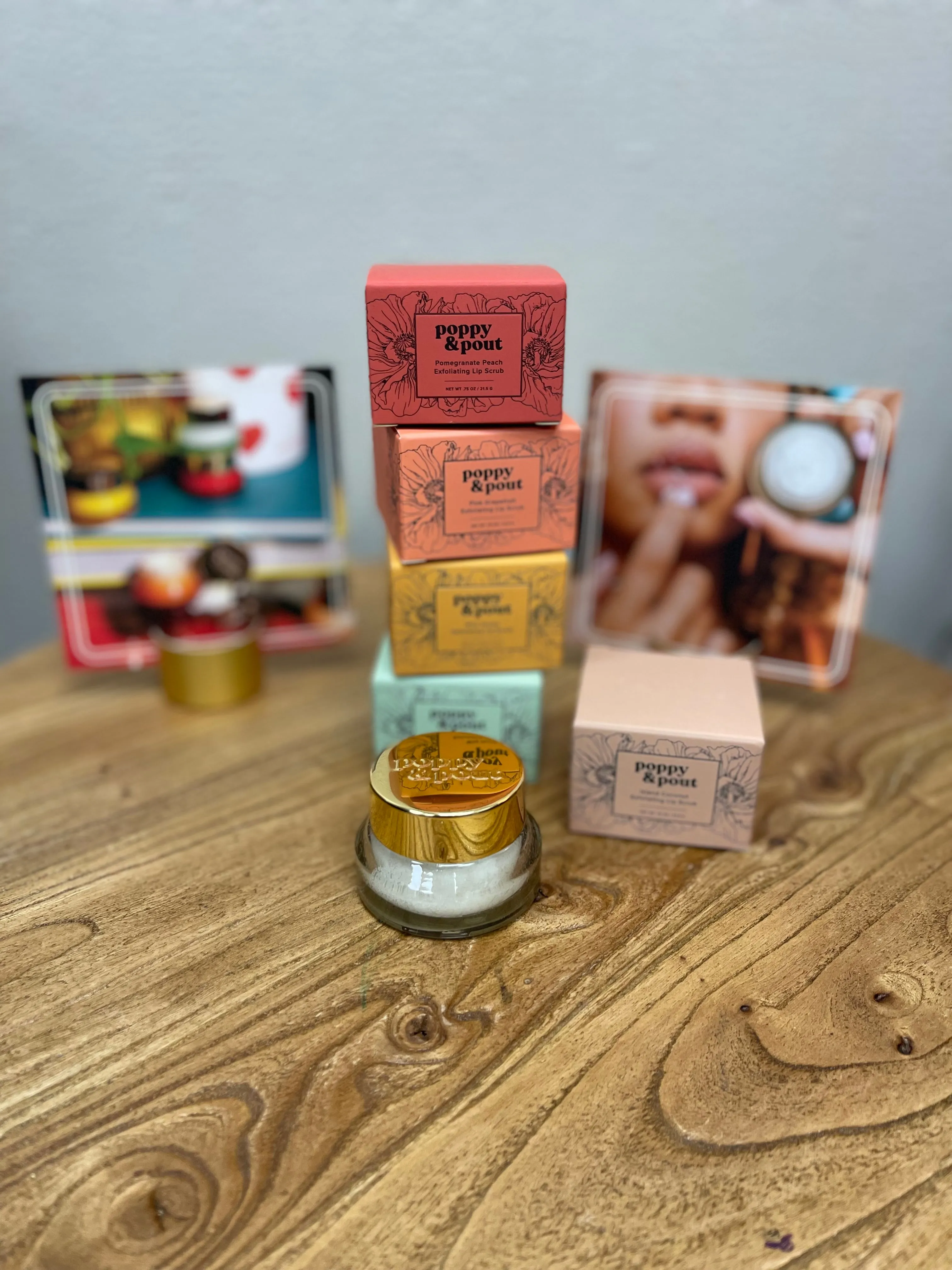 Poppy & Pout Lip Scrub