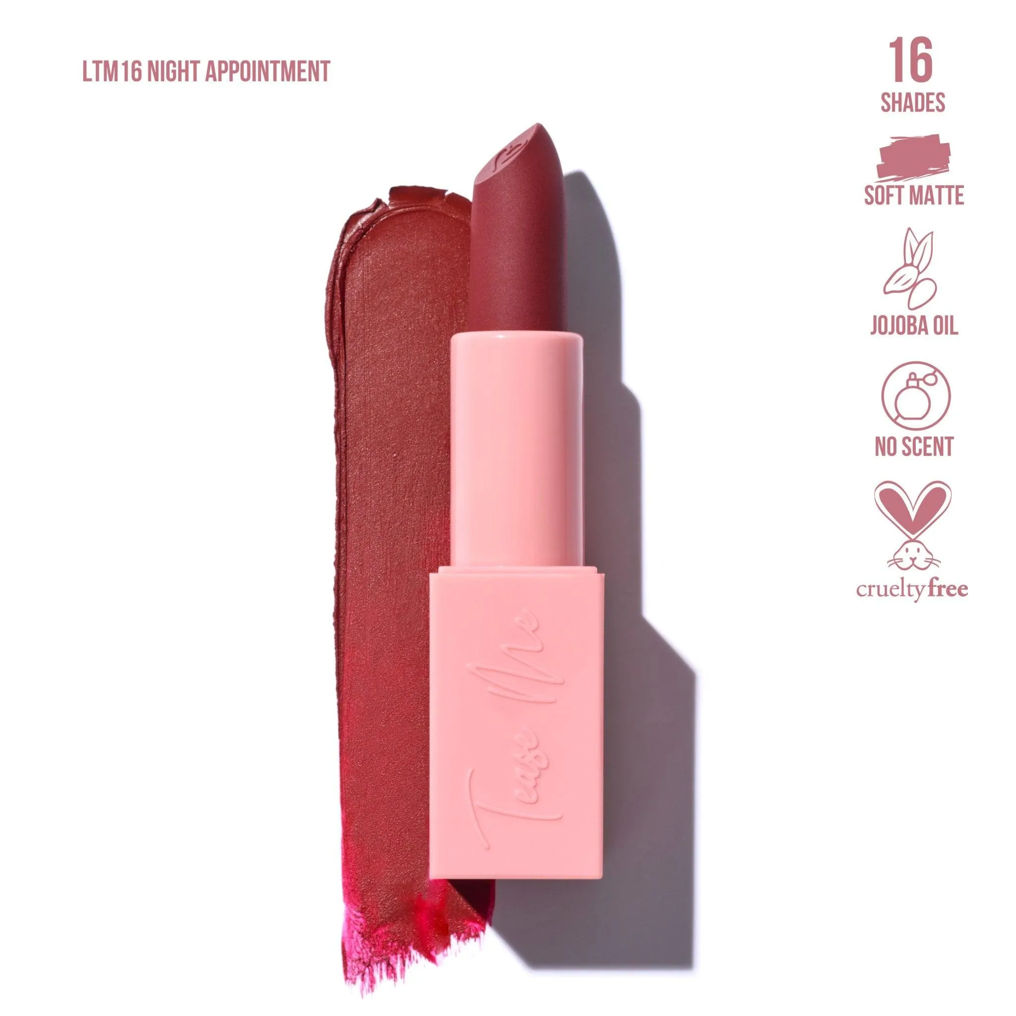 Tease Me Soft Matte Lipstick
