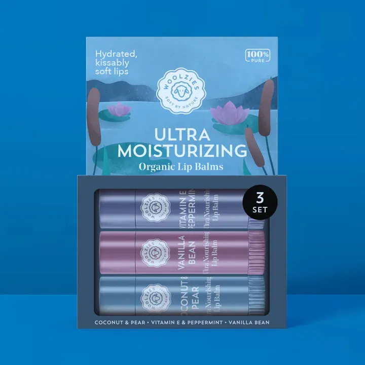 Ultra Moisturizing Lip Balm Set Of 3